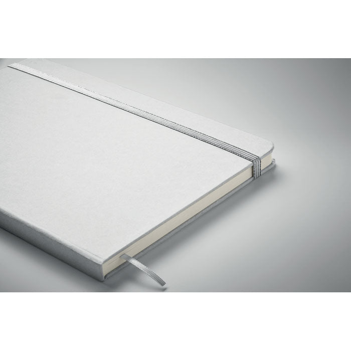 ROUTE WHITE - Libreta A5 con tapa de cartón