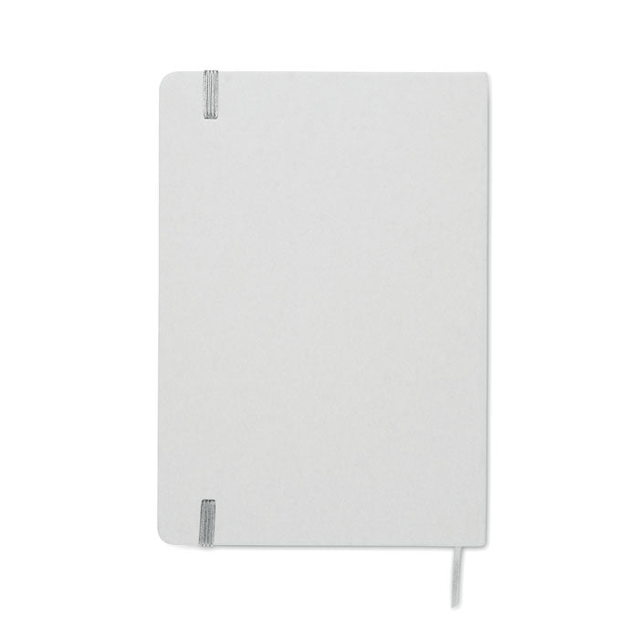 ROUTE WHITE - Libreta A5 con tapa de cartón