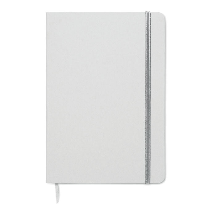 ROUTE WHITE - Libreta A5 con tapa de cartón
