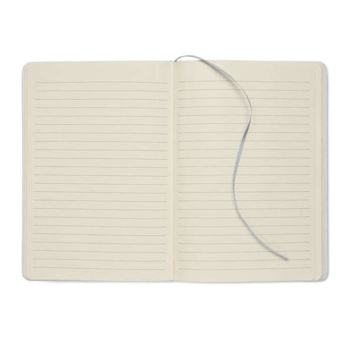 ROUTE WHITE - Libreta A5 con tapa de cartón