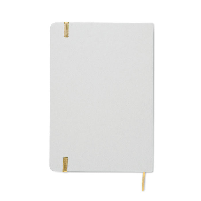ROUTE WHITE - Libreta A5 con tapa de cartón
