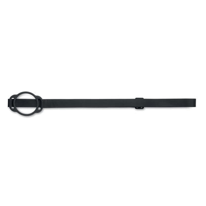 Lanyard negro con porta vasos