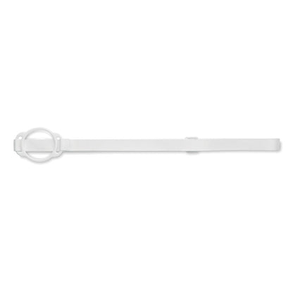 Lanyard blanco con porta botellas