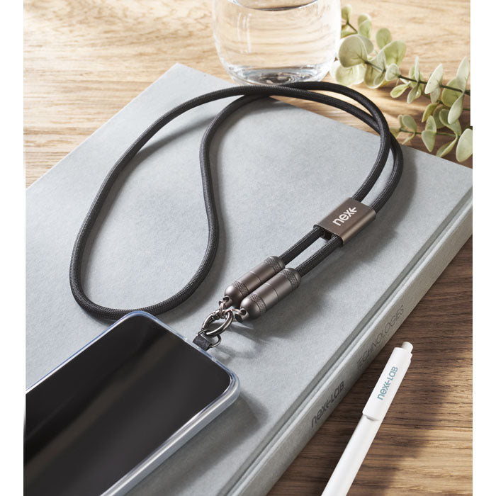 SHAKA - Lanyard cargador de móvil