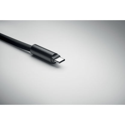 Conexión micro USB de lanyard con carga