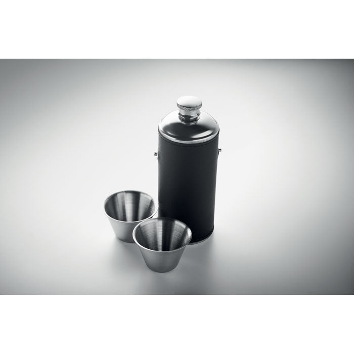 COCOON - Petaca con vasos de chupito