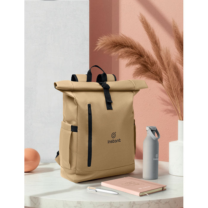 BANGKOK ROLL - Mochila rolltop p/ laptop 600D