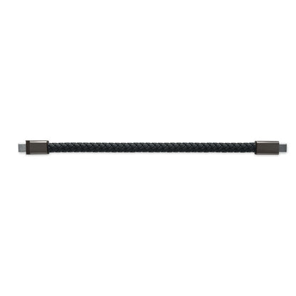 Cable de carga y transferencia de datos trenzado a modo de pulsera
