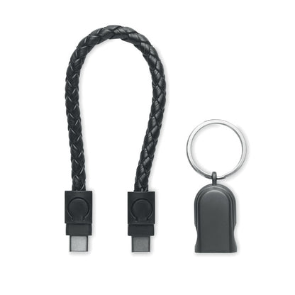 Pulsera con llavero y cable de carga
