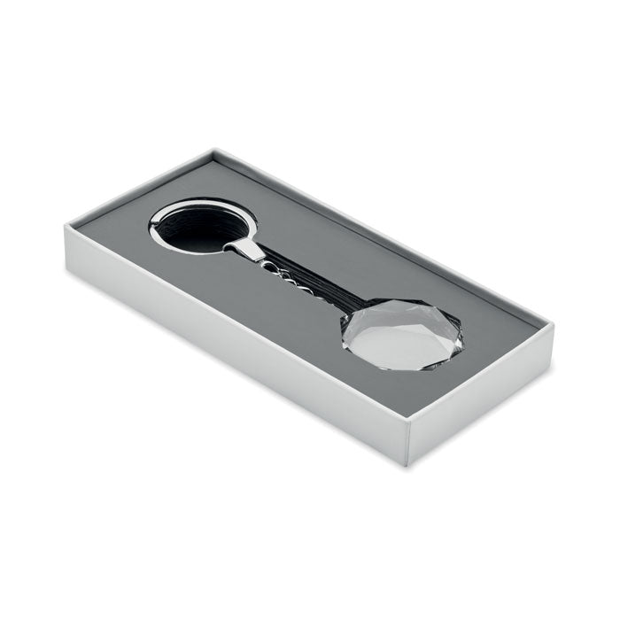 ROUNDWARD - Llavero redondo de cristal