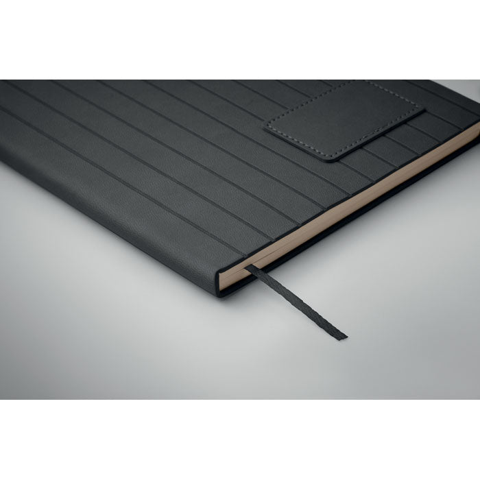 TINTRAY - Cuaderno A5 en PU ahumado - Regalos Corporativos Personalizados · Clap Comunicacion