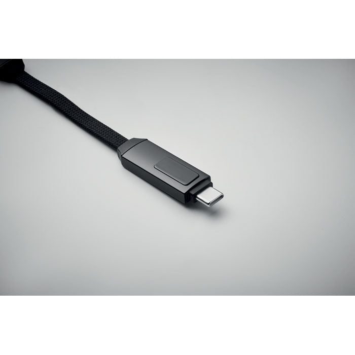 KEYSTO - Llavero con cable de carga