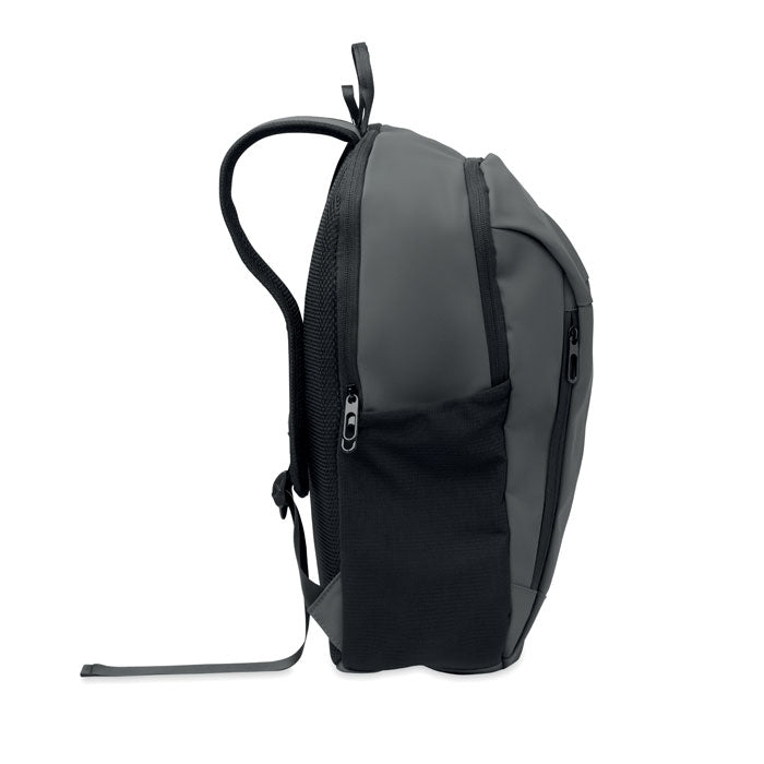 KOROVIN - Mochila PU suave portátil 15"