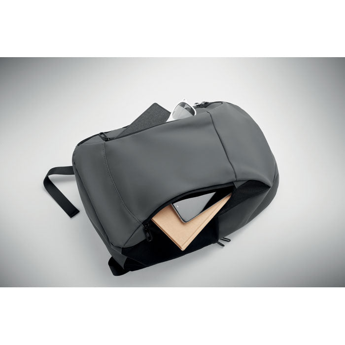 KOROVIN - Mochila PU suave portátil 15"