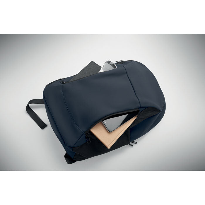 KOROVIN - Mochila PU suave portátil 15"