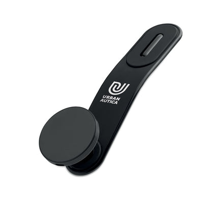 Soporte y cargador de móvil para coche personalizado con logotipo