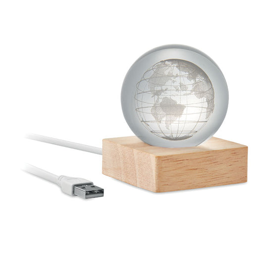 GLOBE LIGHT - Globo LED bola de cristal