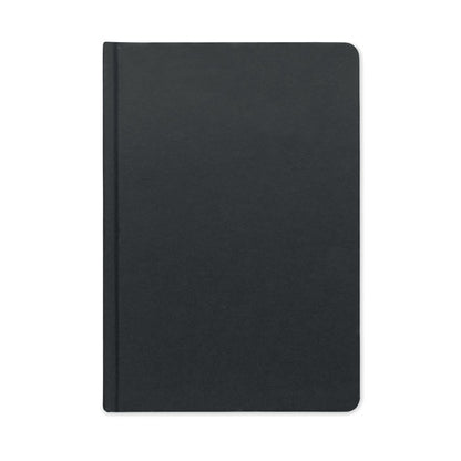 Portada de libreta negra de caña de azucar