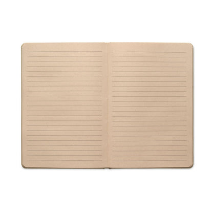 Detalle de hojas interiores rayadas 