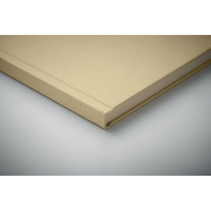 Portada de libreta kaki de caña de azucar