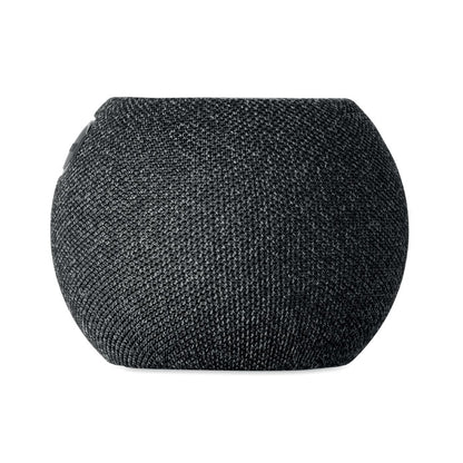 Altavoz negro redondo inalámbrico