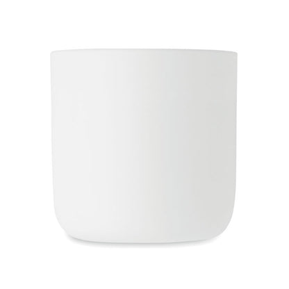 Vaso blanco de botella 