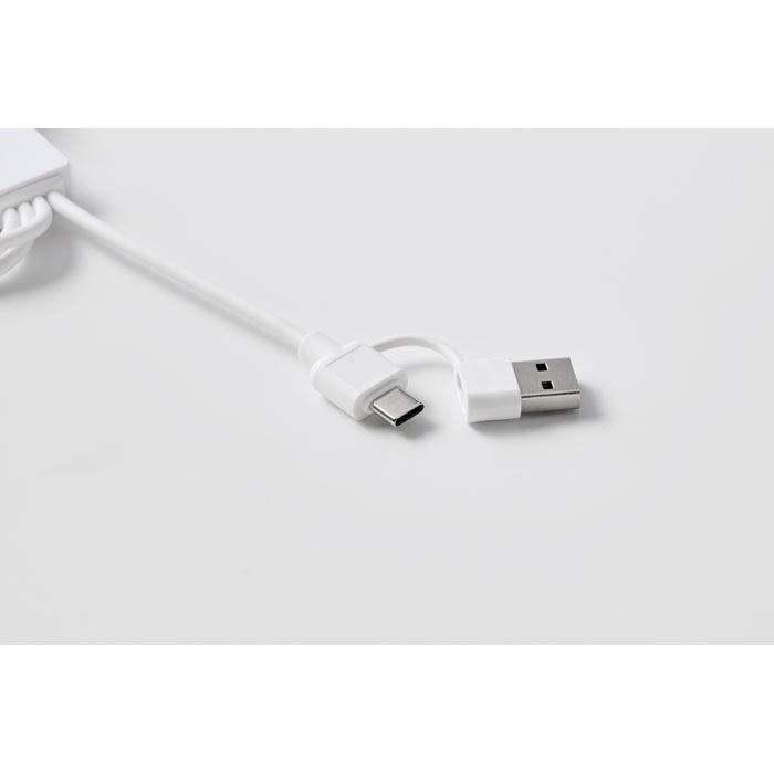 ICAB - cable de carga 2 en 1 tipo C