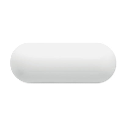 Perfil de base de carga de auriculares blancos inalámbricos