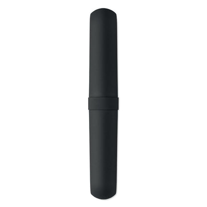 Funda negra eco de cubiertos