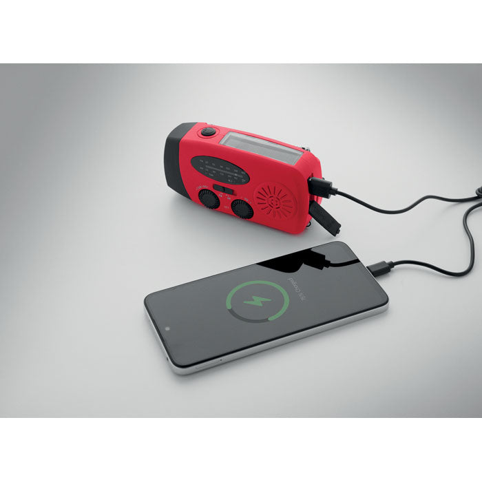 ONDA - Radio portátil linterna LED    MO2746-