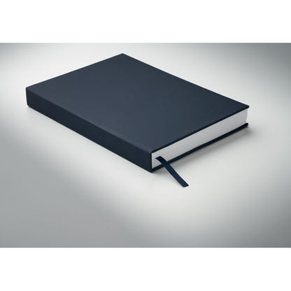 Agenda perpetua color azul marino con marcapáginas