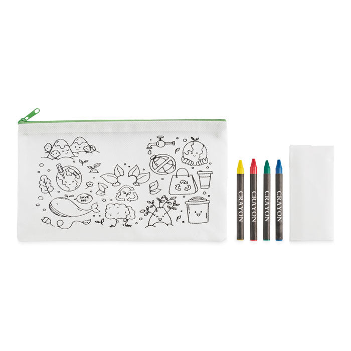 CRAY - Estuche infantil con 4 lápices