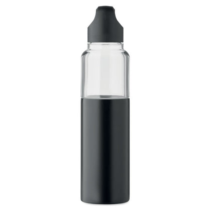 Botella 2 en 1 montada vista lateral