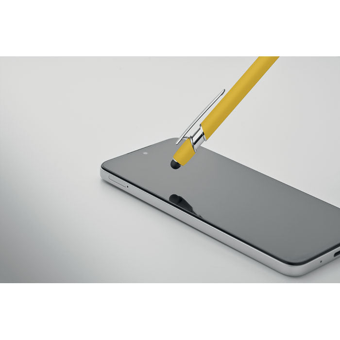 SIPARO - Bolígrafo de aluminio gomoso