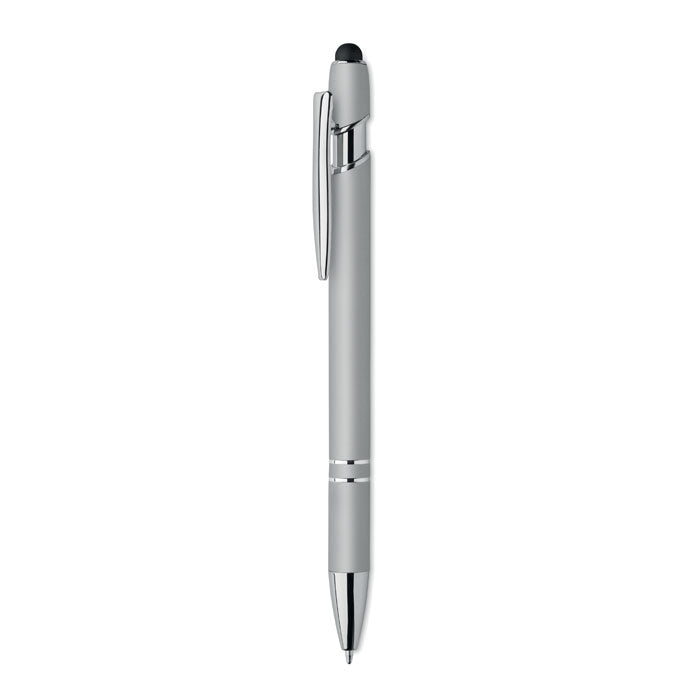 SIPARO - Bolígrafo de aluminio gomoso