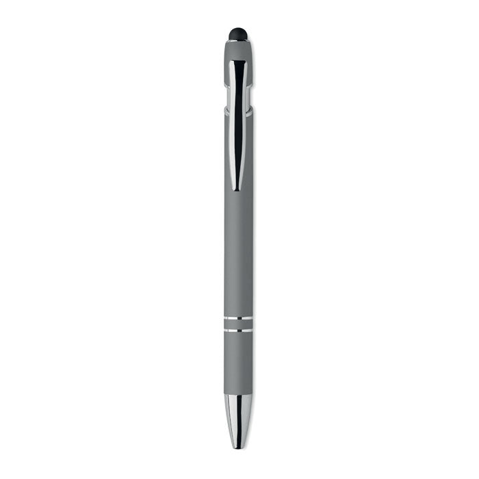 SIPARO - Bolígrafo de aluminio gomoso