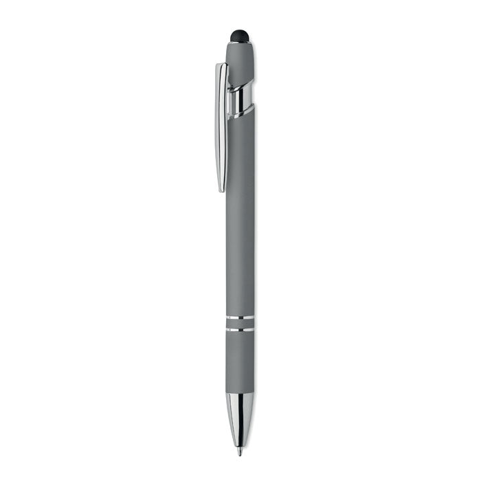 SIPARO - Bolígrafo de aluminio gomoso