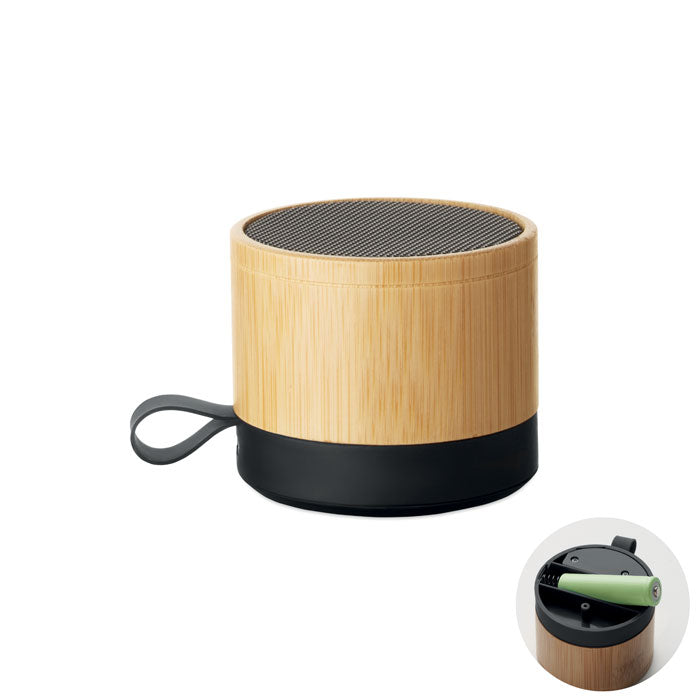 RECAR BAMBOO - Altavoz inalámbrico 3W