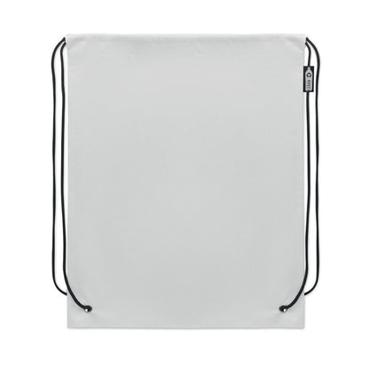 Mochila gris claro cerrada vista frontal