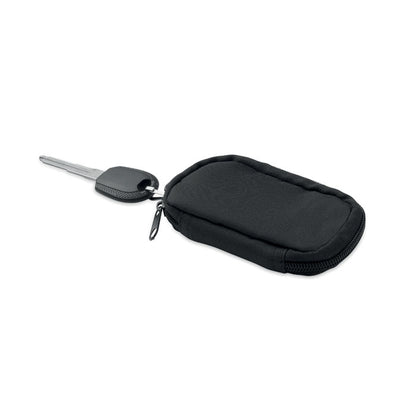 Funda para llaves con llaves fuera vista lateral