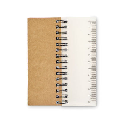 Set de notas evidenciado con tapa de papel reciclado