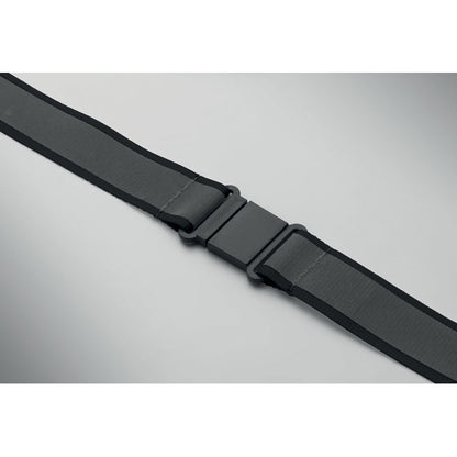 Cinta de lanyard RPET con cierre de seguridad