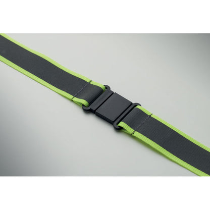 Cierre desmontable del lanyard RPET reflectante