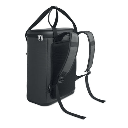 Mochila nevera vista lateral con correas acolchadas