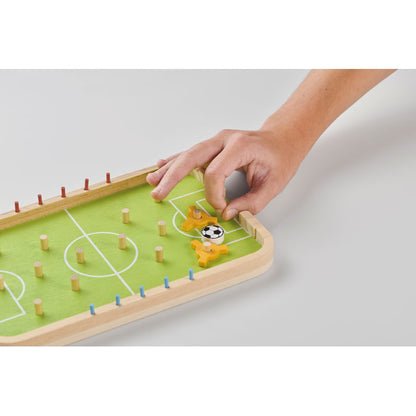 Juego de fútbol de madera con accesorios incluidos