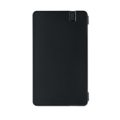 Parte trasera de la calculadora con acabado liso