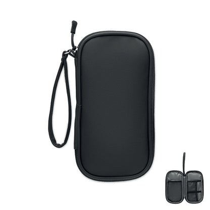 Bolsa organizadora negra vista frontal