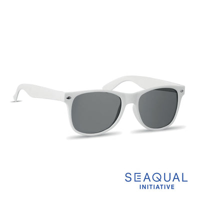 Gafas de sol SEAQUAL negras vista frontal