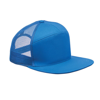 Gorra verde oliva de visera plana vista frontal