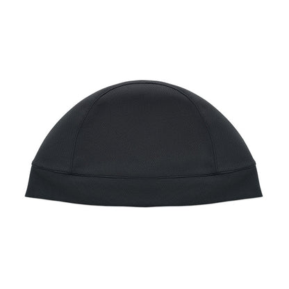 Gorro deportivo refrigerante negro vista superior